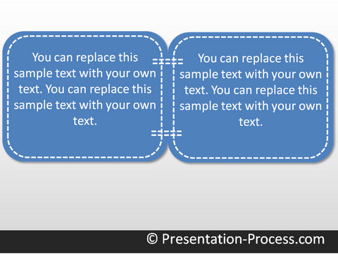 PowerPoint Stitch Effect