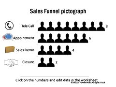 Sales Funnel Pictograph