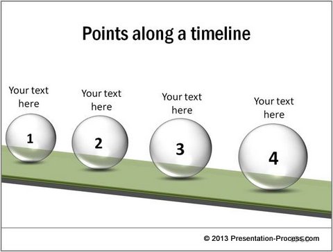 timeline-with-transparent-spheres