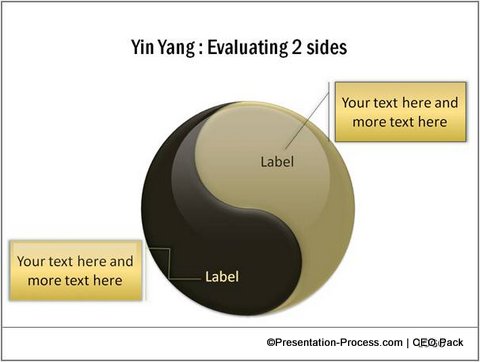 Yin and Yang T Chart Symbol from CEO Pack